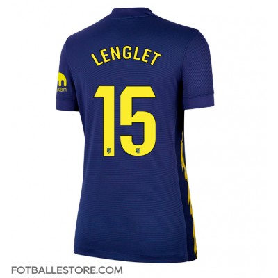 Atletico Madrid Clement Lenglet #15 Bortedrakt Dame 2025-26 Kortermet Atletico Madrid Clement Lenglet #15 Bortedrakt Dame 2025-26 Kortermet